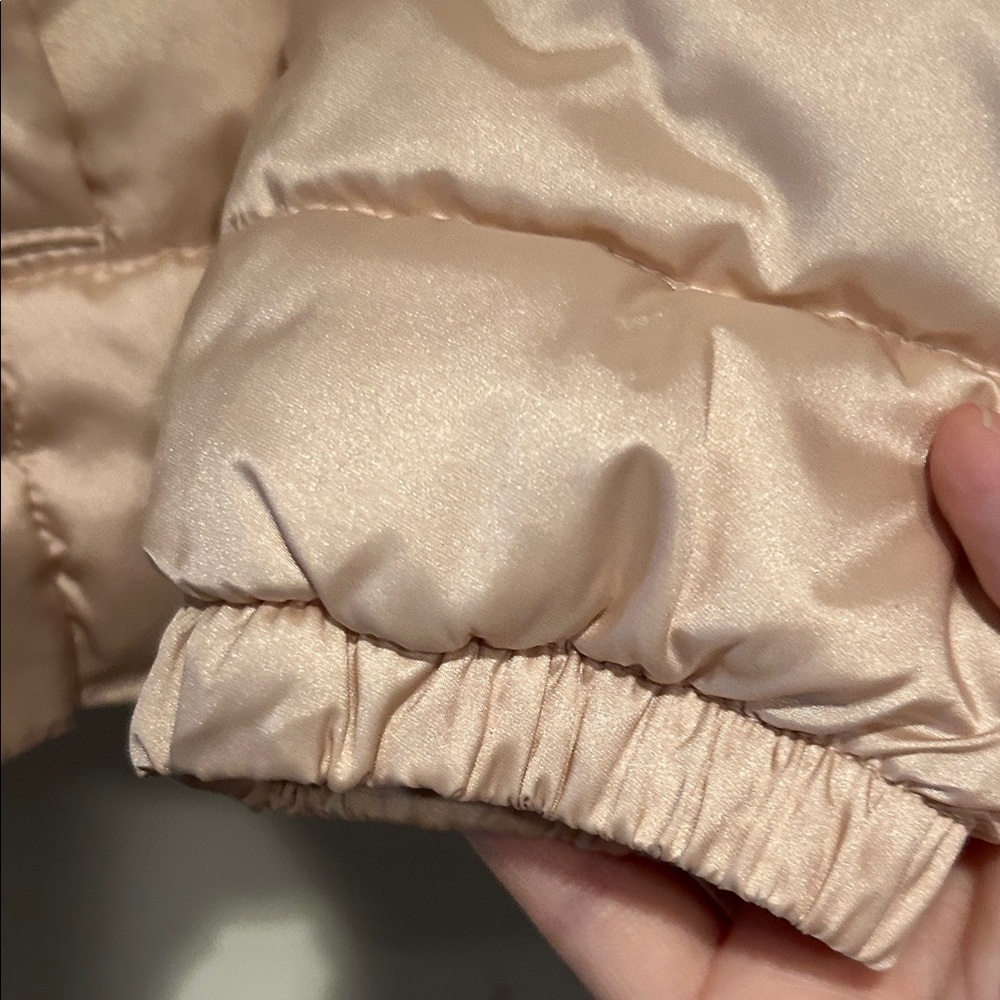 Only Women's Puffer Jacket in Light Pink - Picture 3 of 7